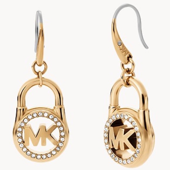 ‼️SALE‼️NEW!!🤍💎MICHEAL KORS  EARRING & NECKLACE SET!! - Picture 2 of 6